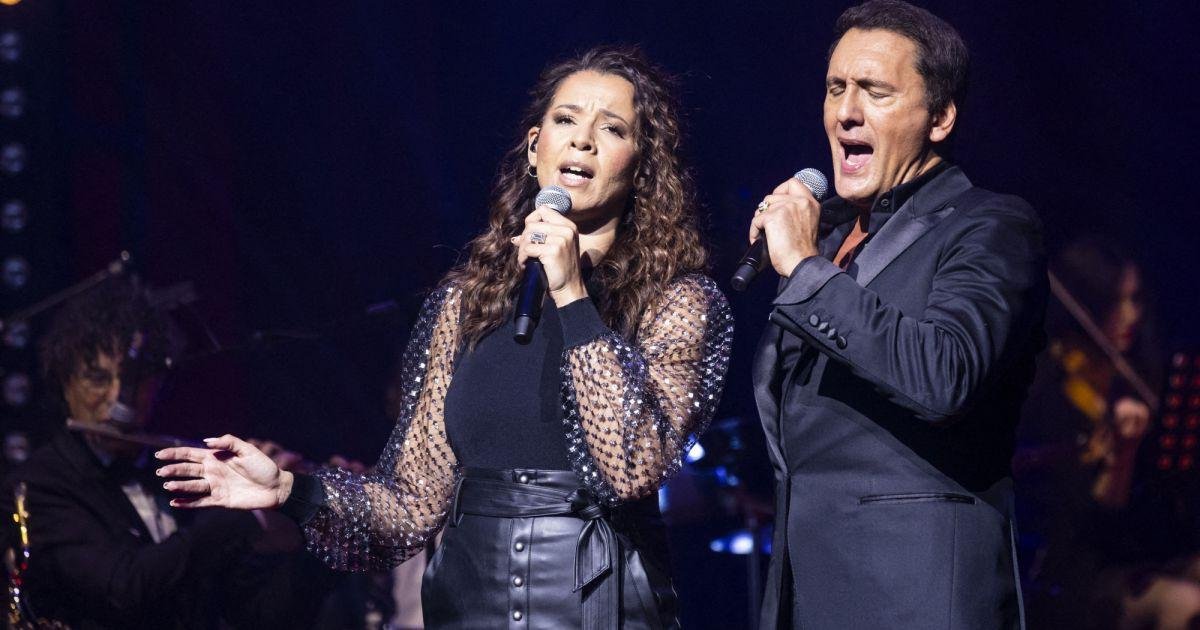 Read more about the article Chimène Badi: Canon in a leather mini-skirt next to Dany Brillant