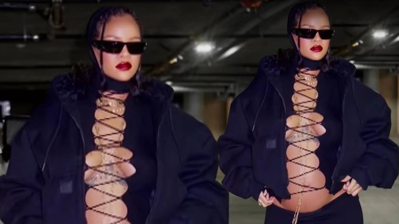 You are currently viewing Rihanna pregnant  Crazy weekend with A$AP Rocky and grandiose pregnancy outfits!