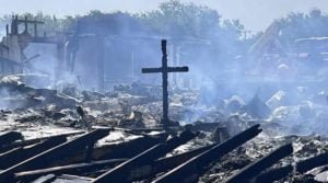 Read more about the article After a fire destroyed a Texas church, the cross still stands: ‘ An amazing sight to behold