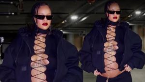 Read more about the article Rihanna pregnant  Crazy weekend with A$AP Rocky and grandiose pregnancy outfits!