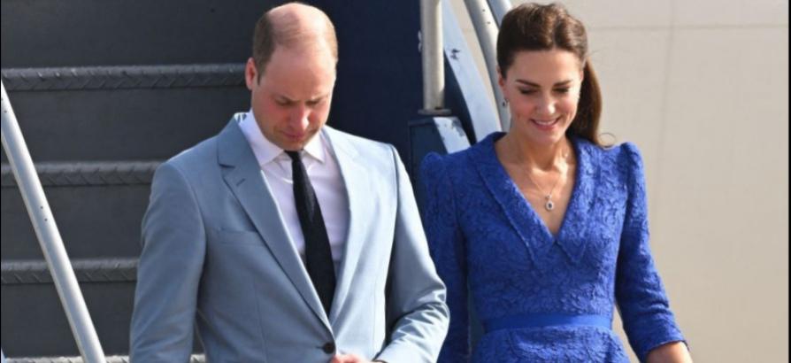 Kate Middleton, chic azure duchess withinside the Caribbean.